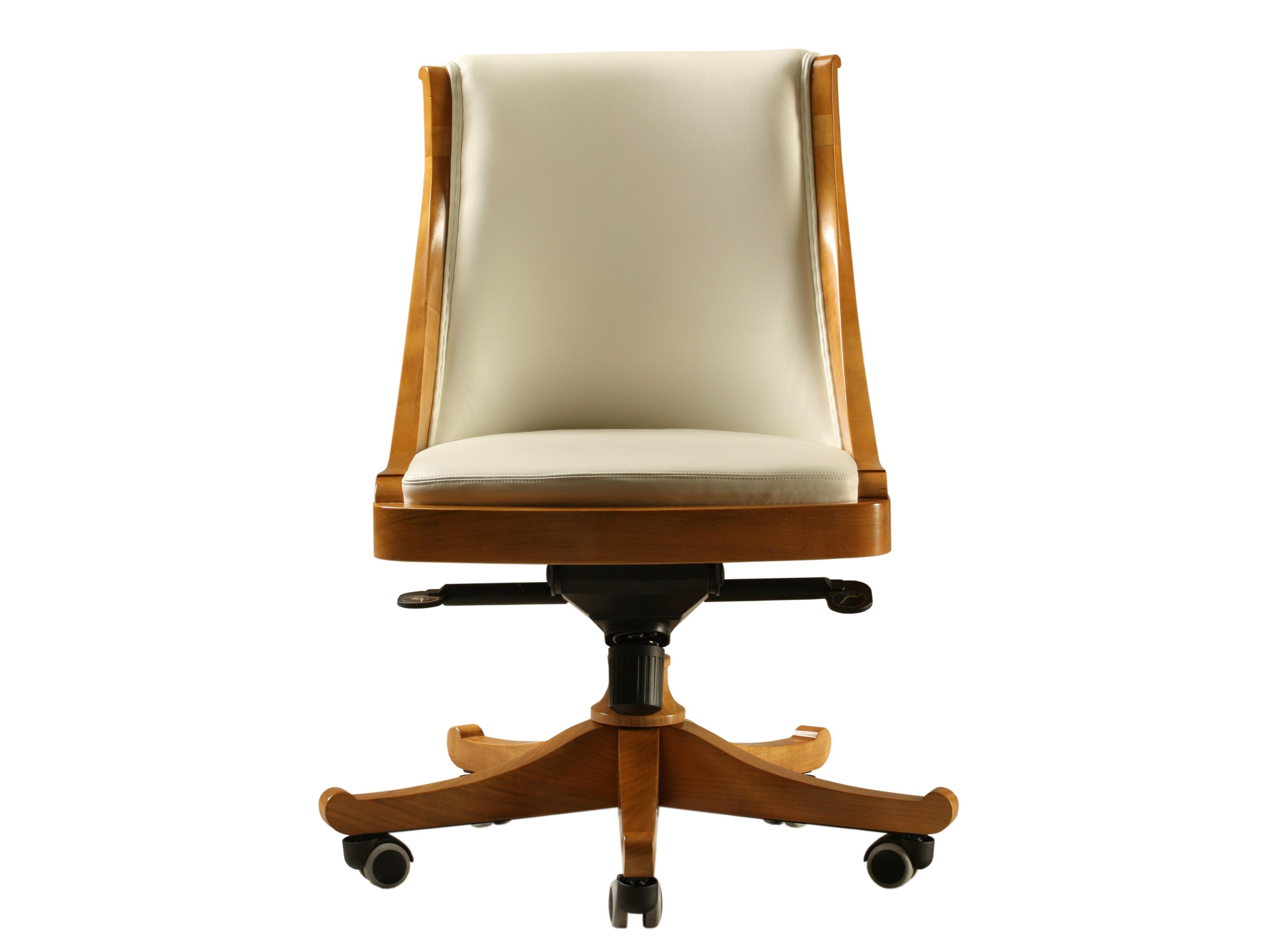 Вишневое вращающееся офисное кресло с колесами Morelato PRESIDENT ARCH-00094289 - Вид №1