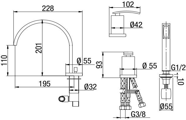 Jacuzzi Ray 0IO00016JA00 - Вид №1