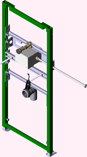 Системная техника  Viega Eco Plus  Элементы для писсуаров VIEGA 727 918 Модель 8152.4 Santreyd  - Вид №4