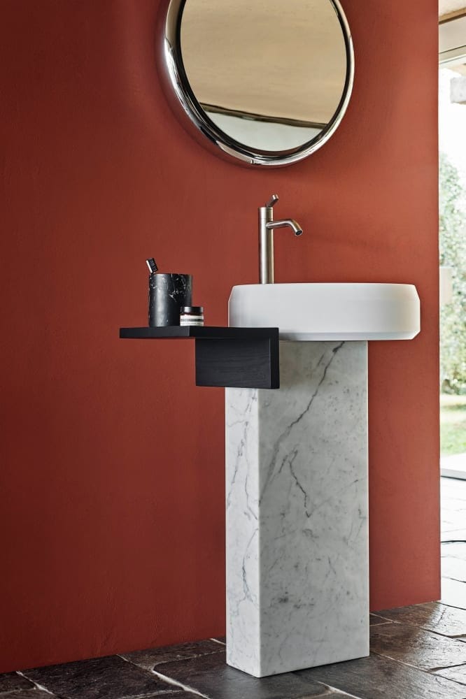 Однорычажный смеситель для раковины из нержавеющей стали Agape SQUARE ARCH-00050752