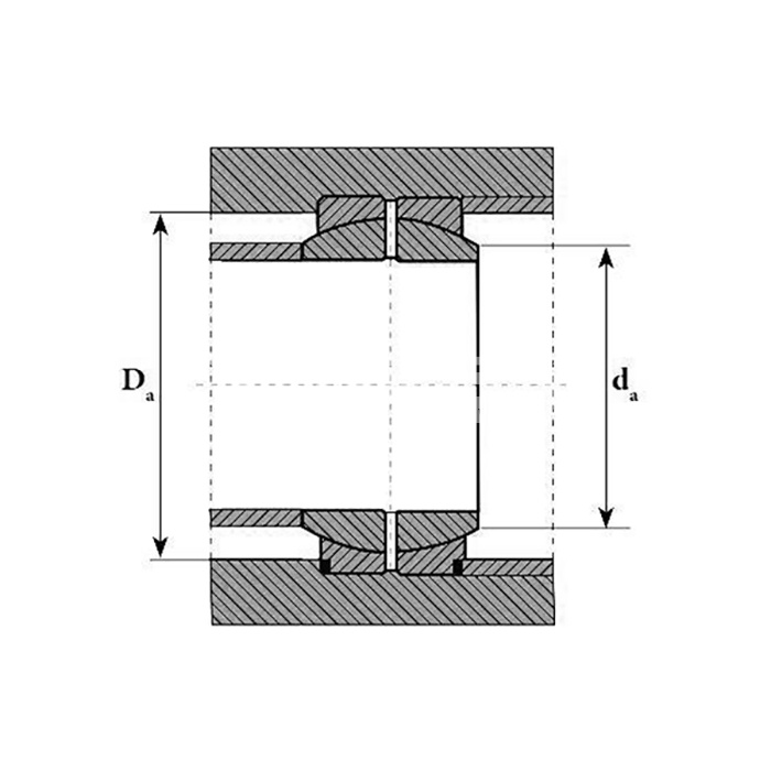 IS1835 Подшипник GEZ50 ES ISKRA  - Вид №2