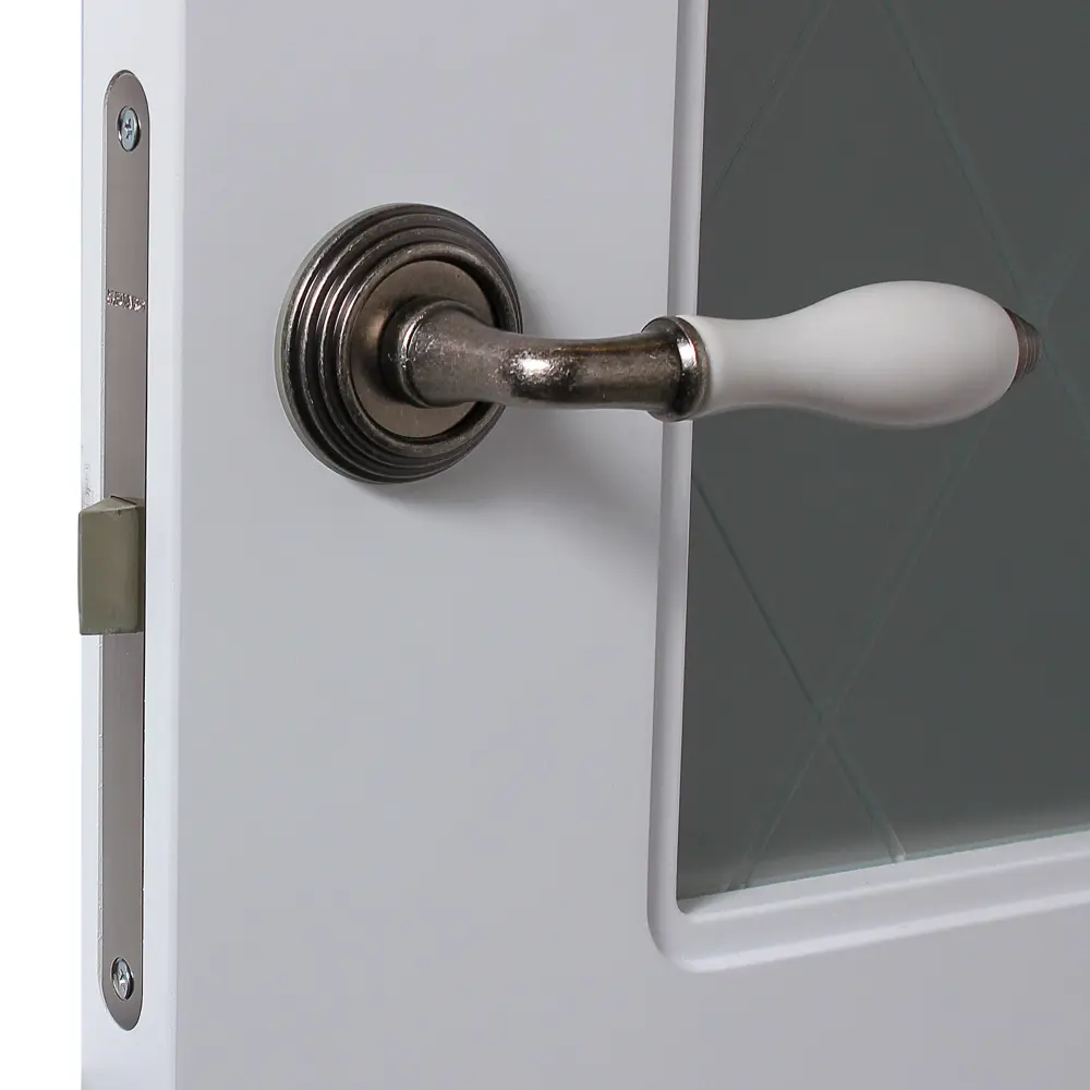 Дверь межкомнатная остеклённая Роялти 90x200 см цвет белый BELWOODDOORS STLM-2078736 - Вид №3