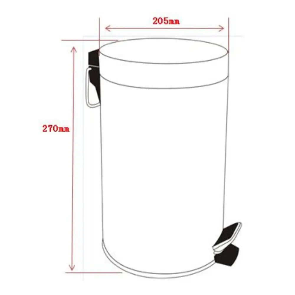 Контейнер для мусора Sensea Urban 5 л цвет серебристый Без серии STLM-2109617 - Вид №8