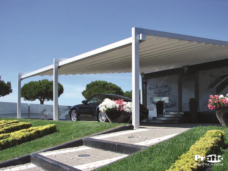 PRATIC F.lli ORIOLI Алюминиевая пергола со сдвижной крышкой Tecnic sun-id-1349360 - Вид №2