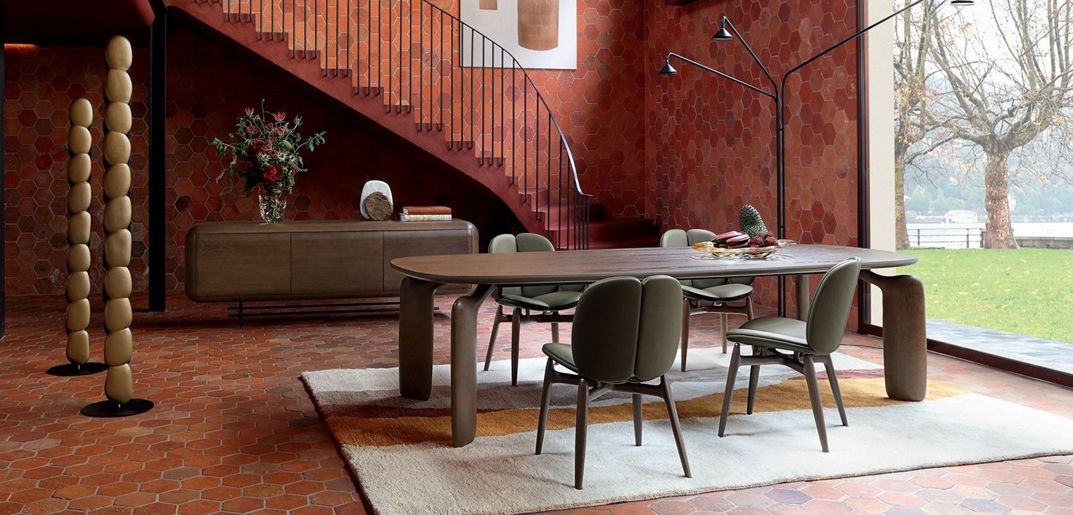 Кожаный мягкий стул с подлокотниками ROCHE BOBOIS Pulp ARCH-00072906 - Вид №5