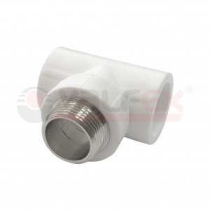 10128125-PRO Valfex Тройник комбинированный с наружной резьбой (VALFEX PRO)