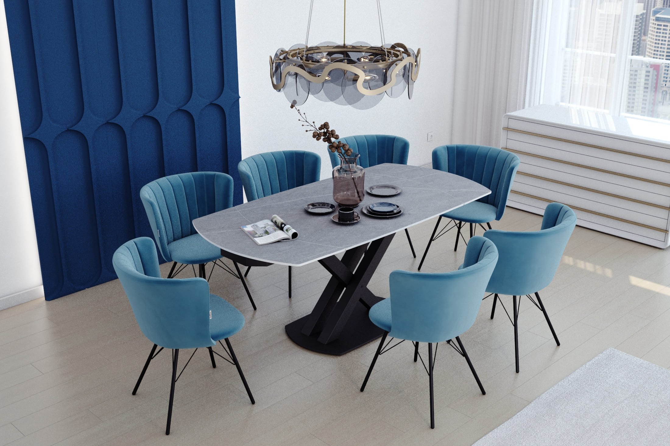 Обеденная группа SHT-DS293 Santreyd  - Вид №2