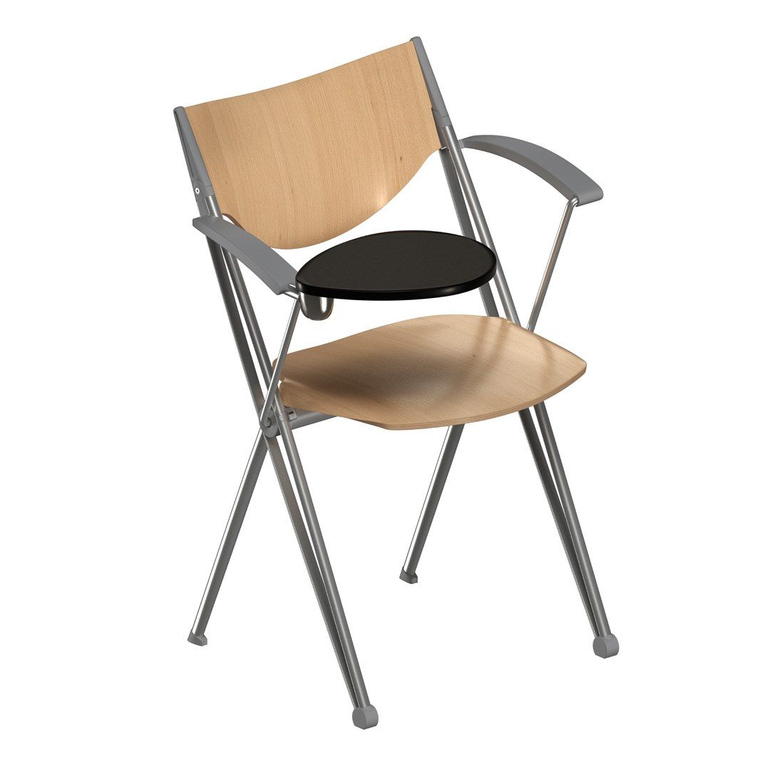 Складной стул для конференций с откидывающейся крышкой LAMM Conpass ARCH-00039297 - Вид №4