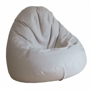 Кресло-мешок "Латте" бежевое Kiton 01 МАСТЕРСКАЯ КРЕСЛО  335310 Серый