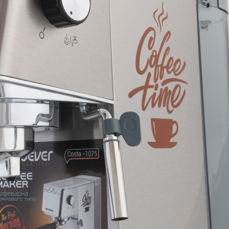 5364270 Кофеварка рожковая Endever Costa-1075 серый STDN-0136217 - Вид №5