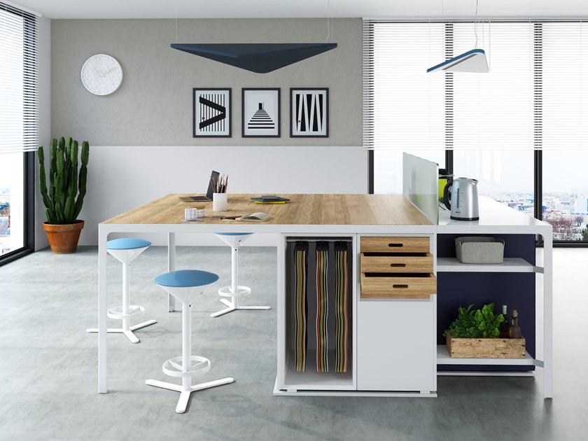 ESTEL GROUP Офисный остров для кофе-брейка Isole h90-h105 sun-id-1481093 - Вид №1