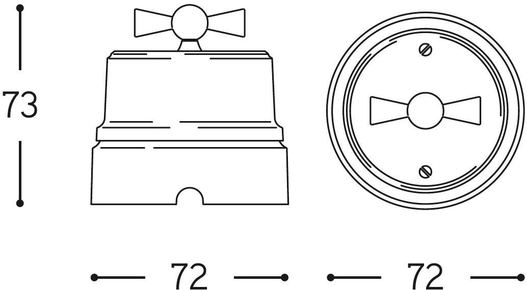 Aldo Bernardi Керамический переключатель Sirio sun-id-1481782 - Вид №3