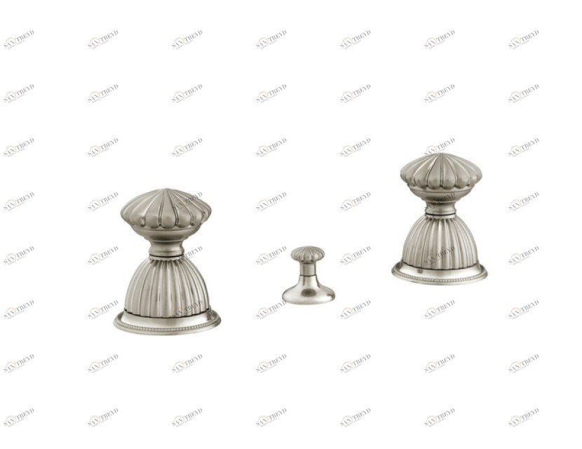 033422.C00.00 Комплект биде с тремя отверстиями Золото 24К Mestre Artica