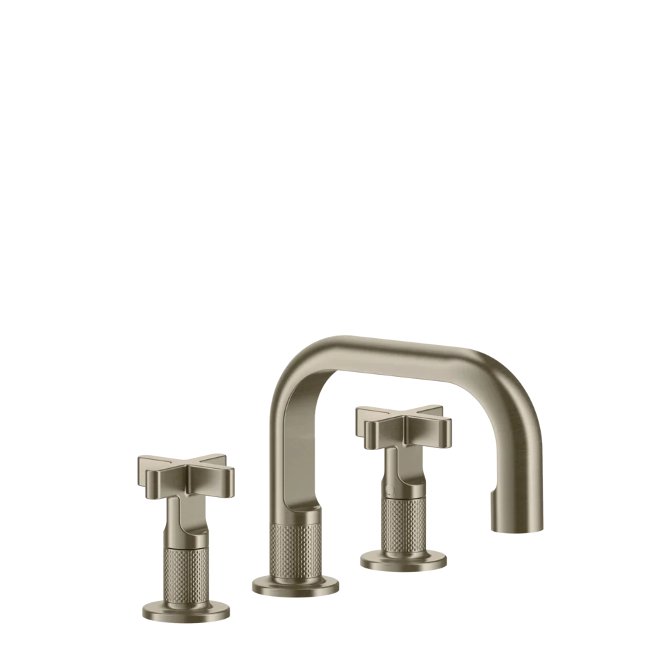 Группа умывальников 58112 149 Gessi Inciso МАТОВЫЙ НИКЕЛЬ FINOX 58112149