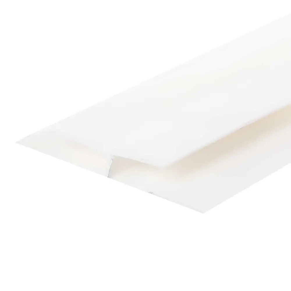 Профиль ПВХ соединительный 5 мм, 3000 мм, цвет белый РСП STLM-2001353