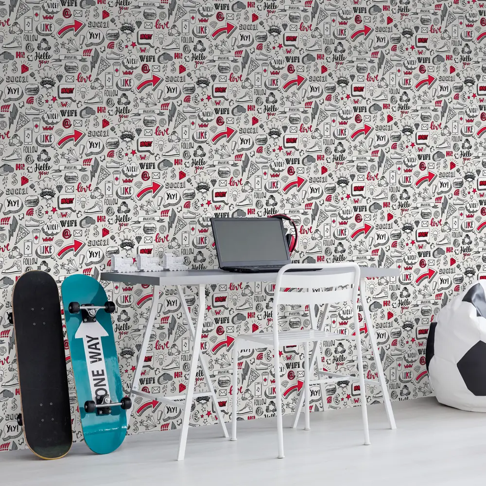 Обои флизелиновые Erismann Sweet and Cool бежевые 0.53 м 10163-10 STLM-2127020 - Вид №3