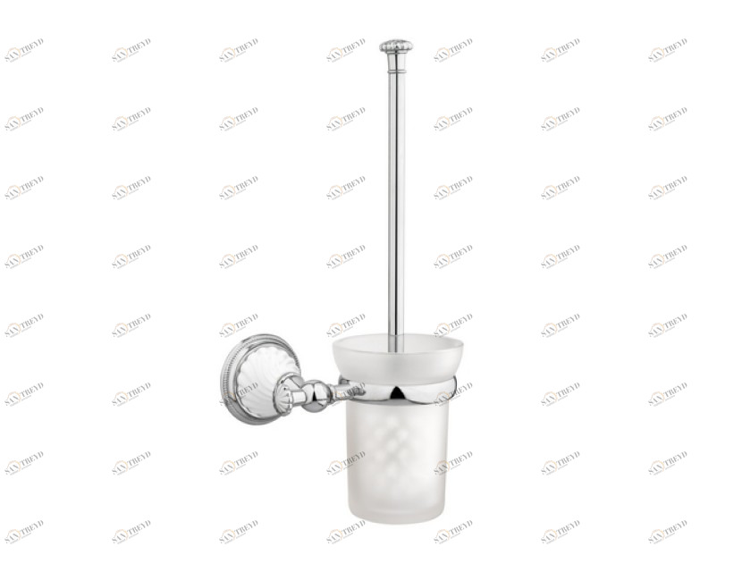 233584.SL00.50 Подставка для ершика из фарфора витая Яркий хром Mestre Artica