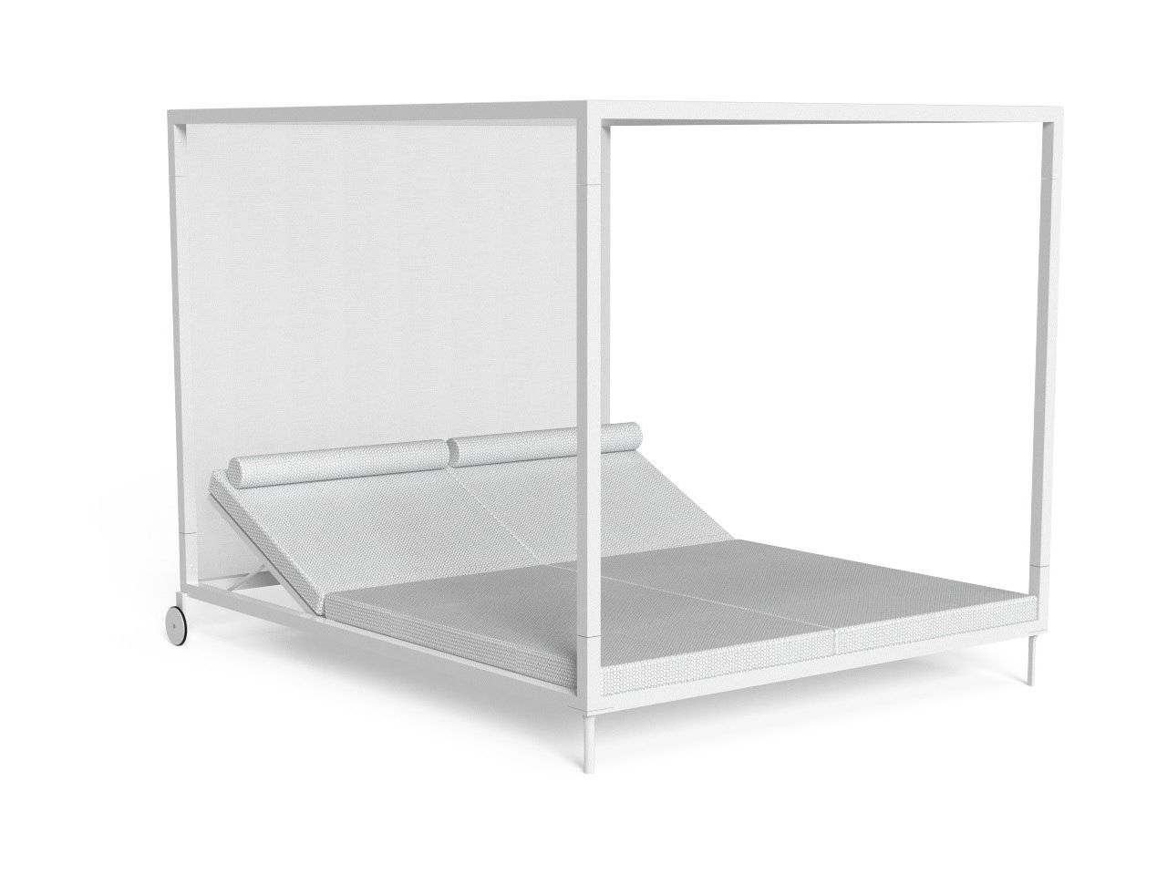 Алюминиевая и тканевая Садовая кровать с балдахином Talenti CleoSoft-alu ARCH-00094213