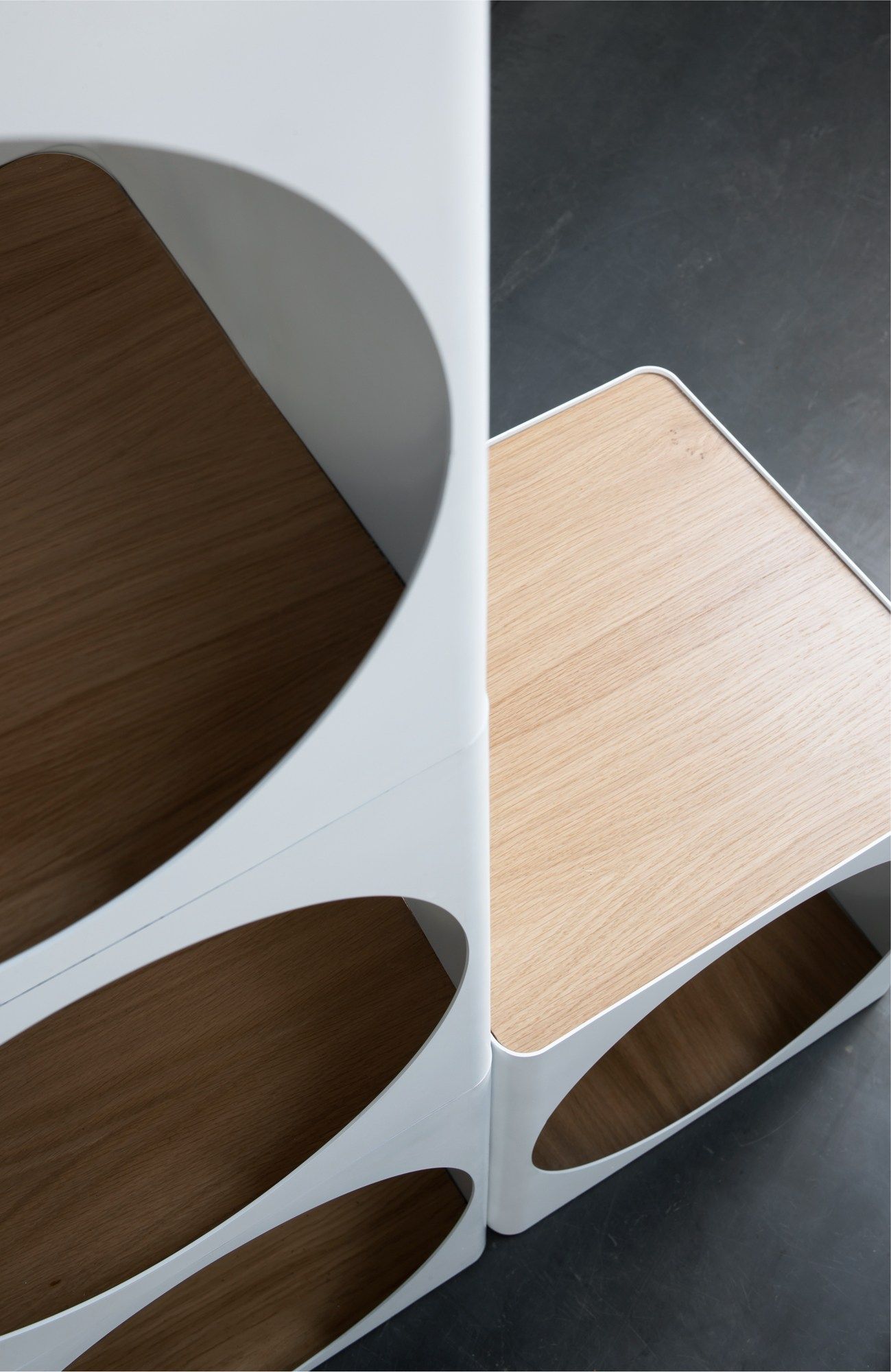 Модульный книжный шкаф из листового металла B-LINE RING ARCH-00102460 - Вид №7