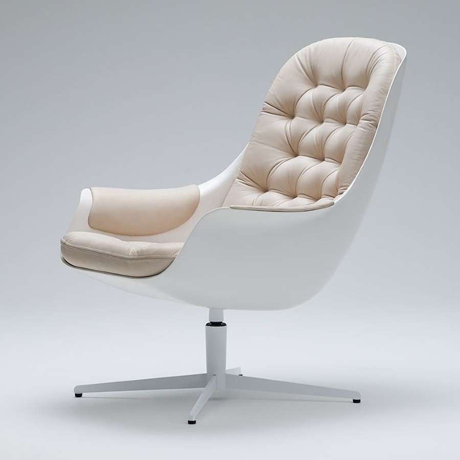 Кресло Blackbird, молочное Sits S1061 - Вид №1