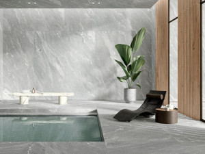 Облицовка керамогранита для интерьера с эффектом камня