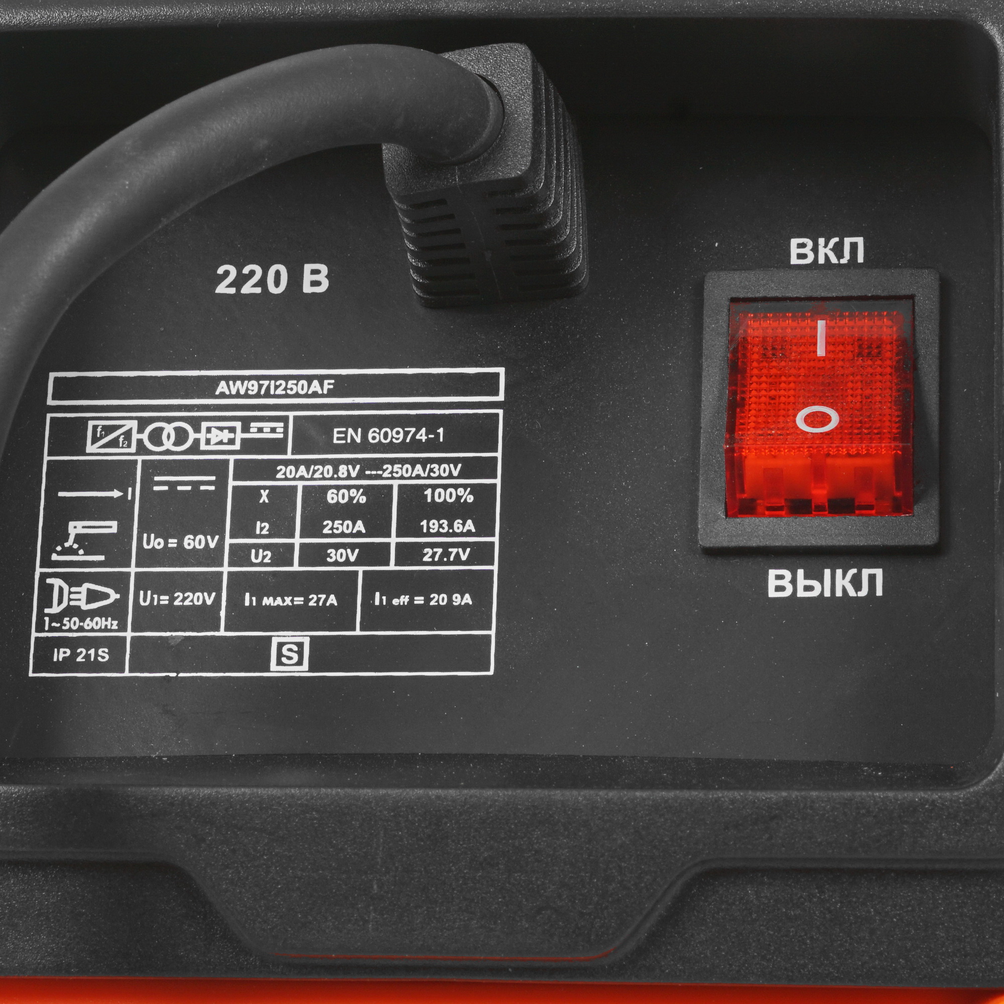 Сварочный аппарат Sturm! AW97I250AF 5347964 STDN-0144568 - Вид №4