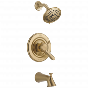 T17438-CZ Для ванны и душа Monitor® 17 Series Delta Faucet Lahara Шампанское бронза