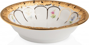 84912 Meissen Салатник индивидуальный 15см "Форма - Икс" (россыпь цветов) Фарфор