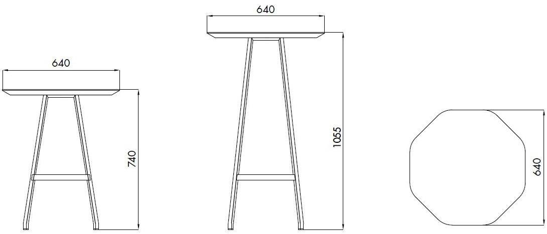 ALMA DESIGN Стол из МДФ X table sun-id-1345467 - Вид №2