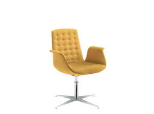 Спицевое кресло для залов ожидания