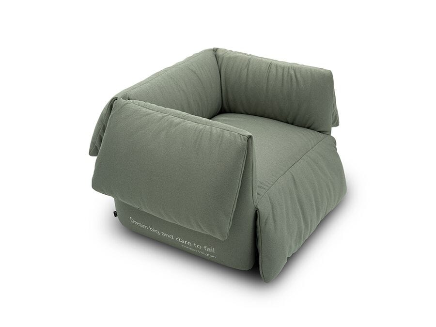 Тканевое кресло с подлокотниками HC28 maison BOX ARCH-00124945 - Вид №2