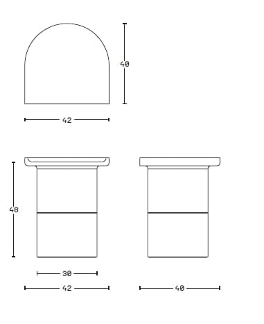 Бетонный стул PULKRA несколько ARCH-00095501 - Вид №13