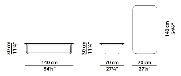 Прямоугольный садовый столик из натурального камня Baxter Аризона ARCH-00114706 - Вид №2
