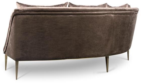 KOKET Изогнутый бархатный диван Geisha sun-id-1434085 - Вид №2