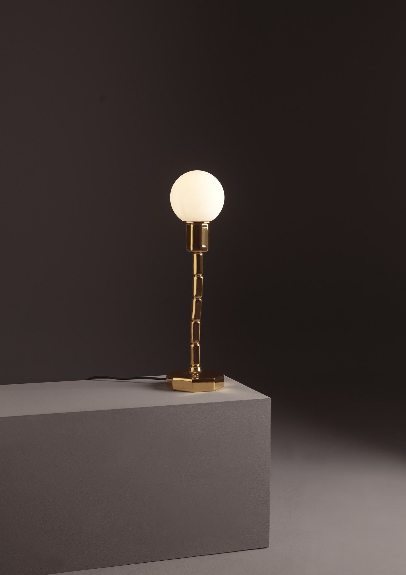 Керамическая светодиодная настольная лампа Ceramica Flaminia макияж ARCH-00140860 - Вид №21