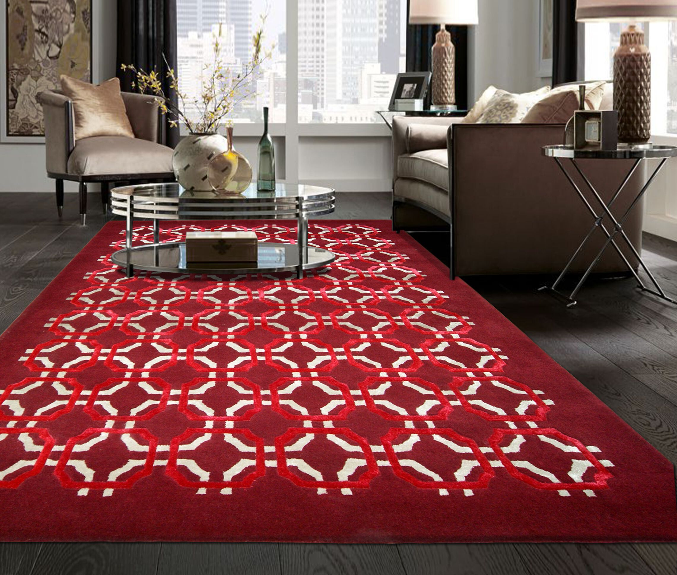 Прямоугольный ковер с длинным ворсом Ademi Exclusive ARCH-00101981 - Вид №4