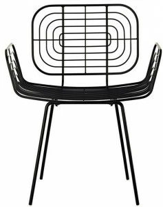 Pols Potten Железный стул с подлокотниками