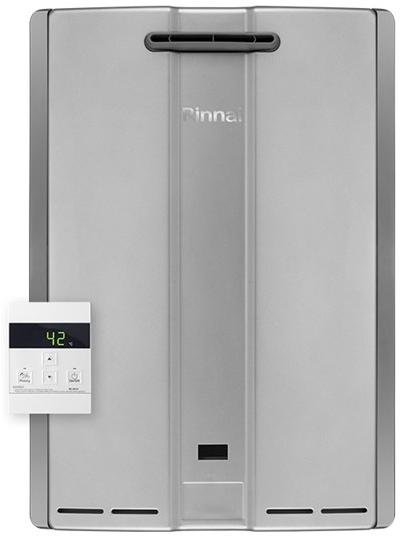 Rinnai Italia Уличный газовый водонагреватель бытового назначения Scaldabagni a gas - gamma condensing Reu-n3237wc-e - Вид №1