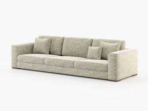 3-местный тканевый диван