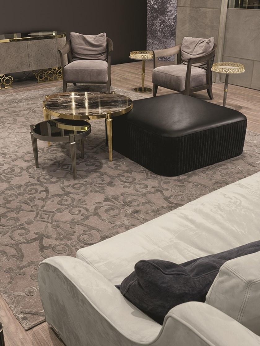 Longhi Круглый журнальный столик из зеркального стекла Loveluxe 2016 – vanity collection Y 719 - Вид №3