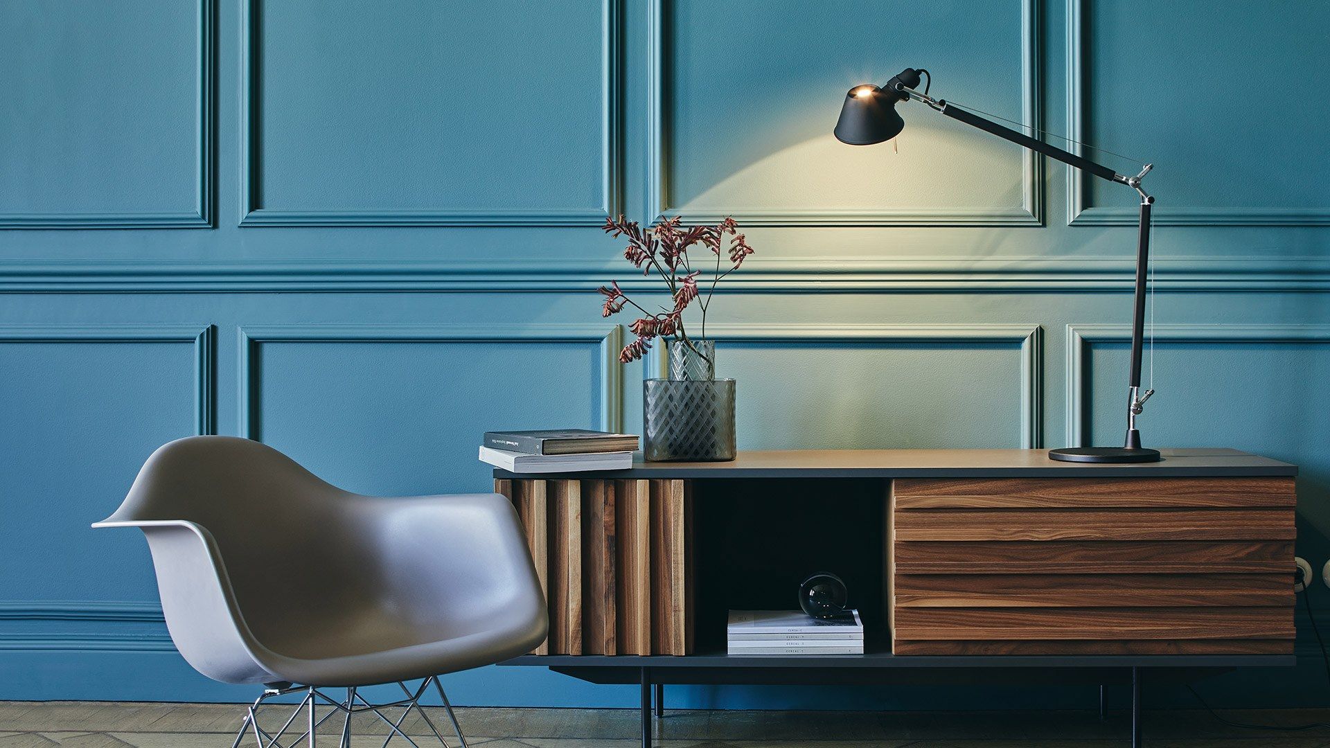 Алюминиевая настольная лампа с гибким кронштейном Artemide Птолемей ARCH-00125815 - Вид №2