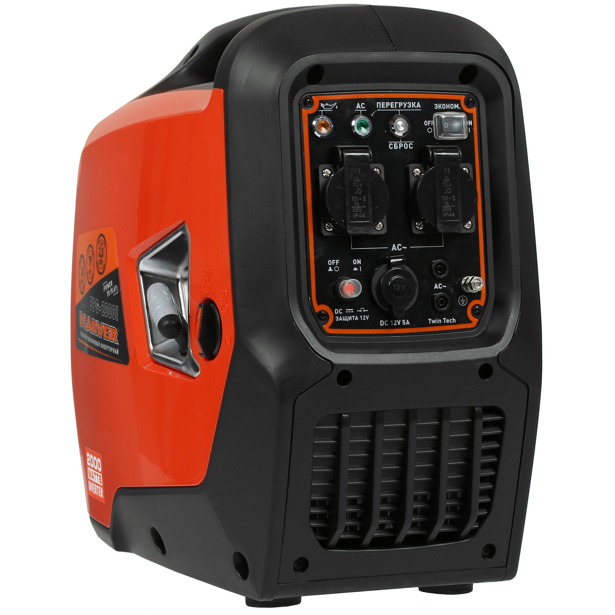 Электрогенератор   бензиновый Carver PPG-2000I 5321362 STDN-0045128