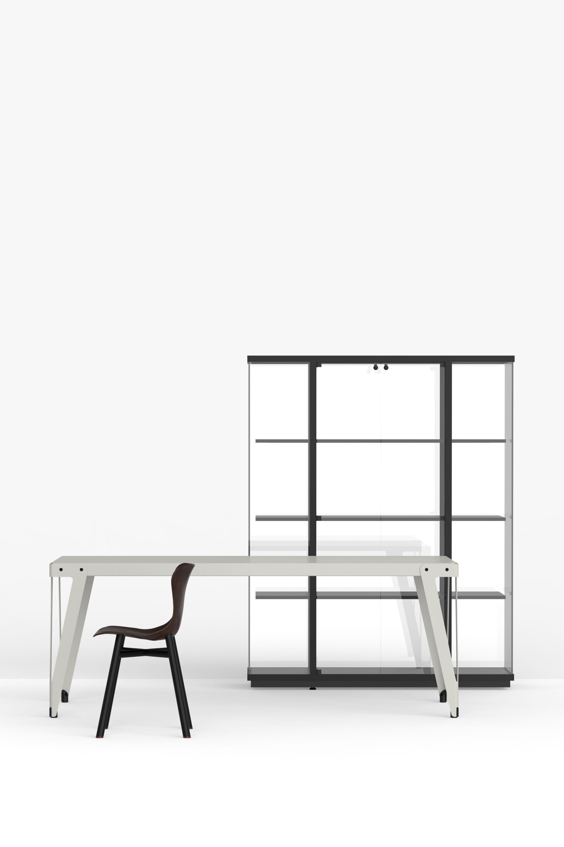 Прямоугольный стальной стол с порошковым покрытием FUNCTIONALS Lloyd ARCH-00036860 - Вид №6