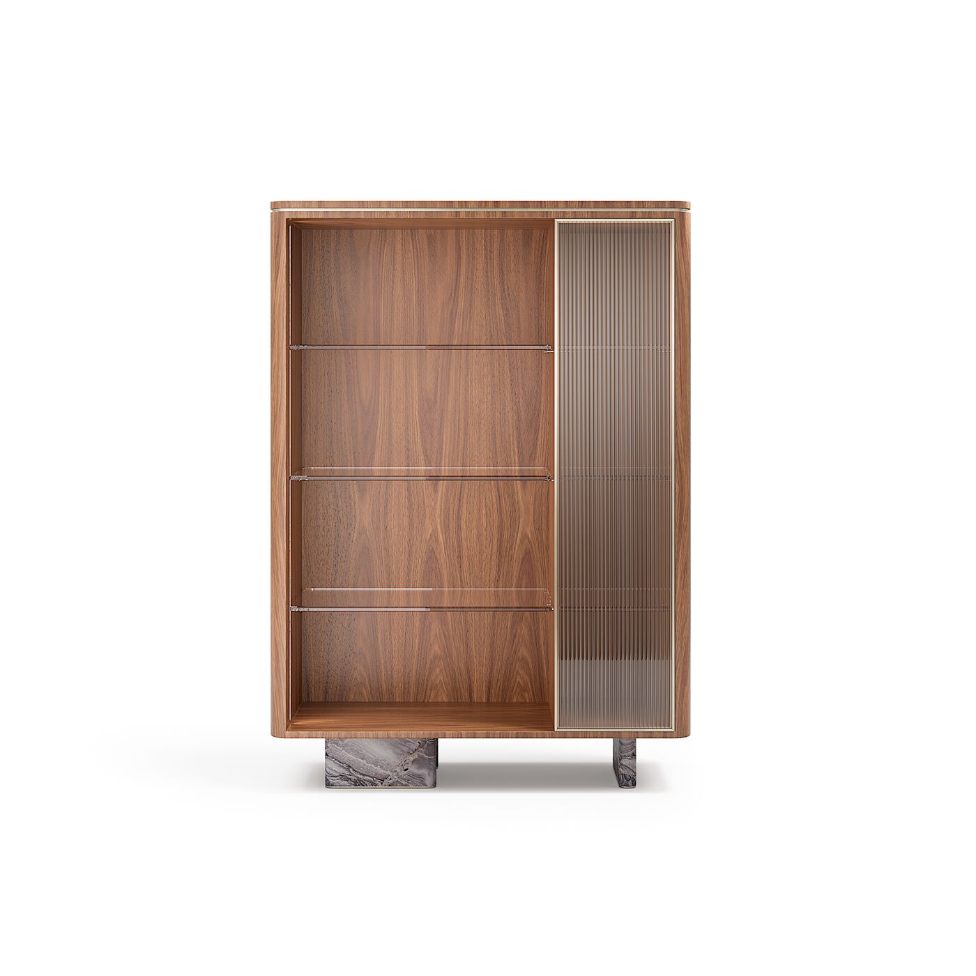 Деревянный и стеклянный шкаф с распашными дверцами Capital Collection Aurelia ARCH-00073283 - Вид №10