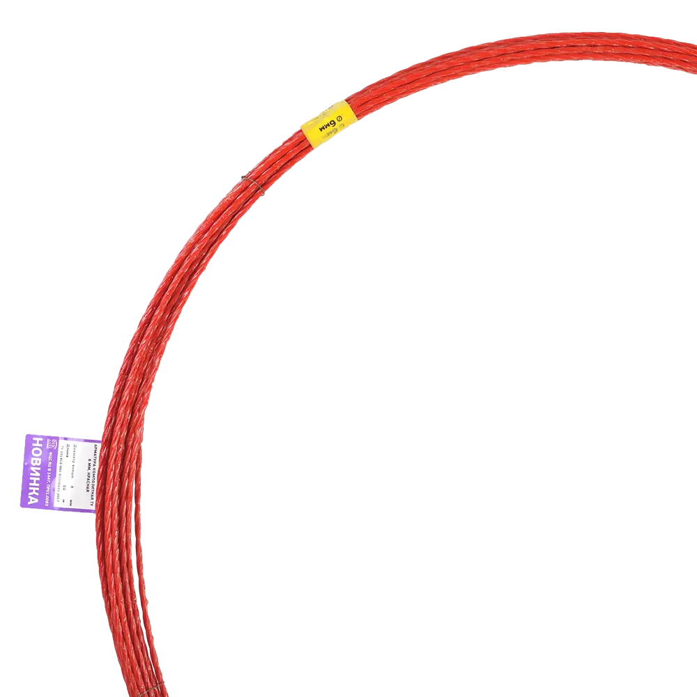 Santreyd: Композитная стеклопластиковая арматура 6 мм 50 м для строительства 82460057 STLM-0027624 - Вид №1
