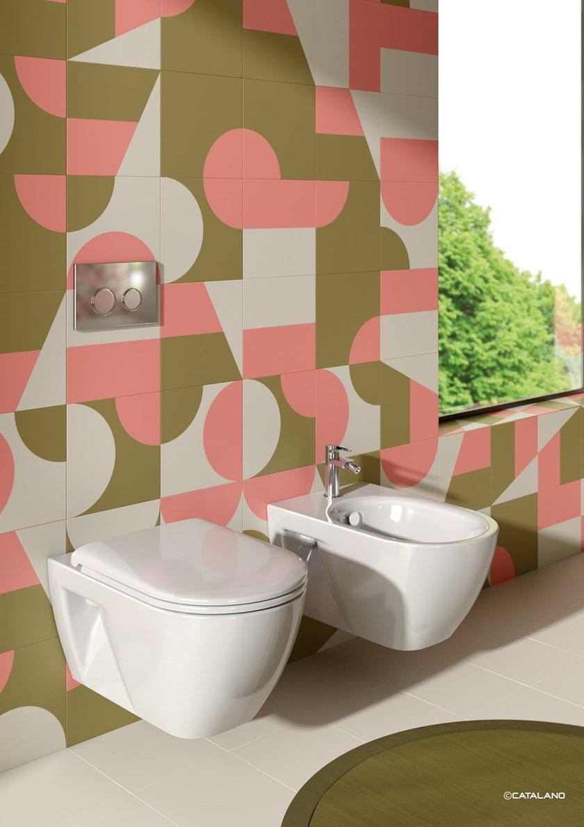 Подвесной унитаз настенный Белый CERAMICA CATALANO Sfera Италия sun-id-1442913 - Вид №3