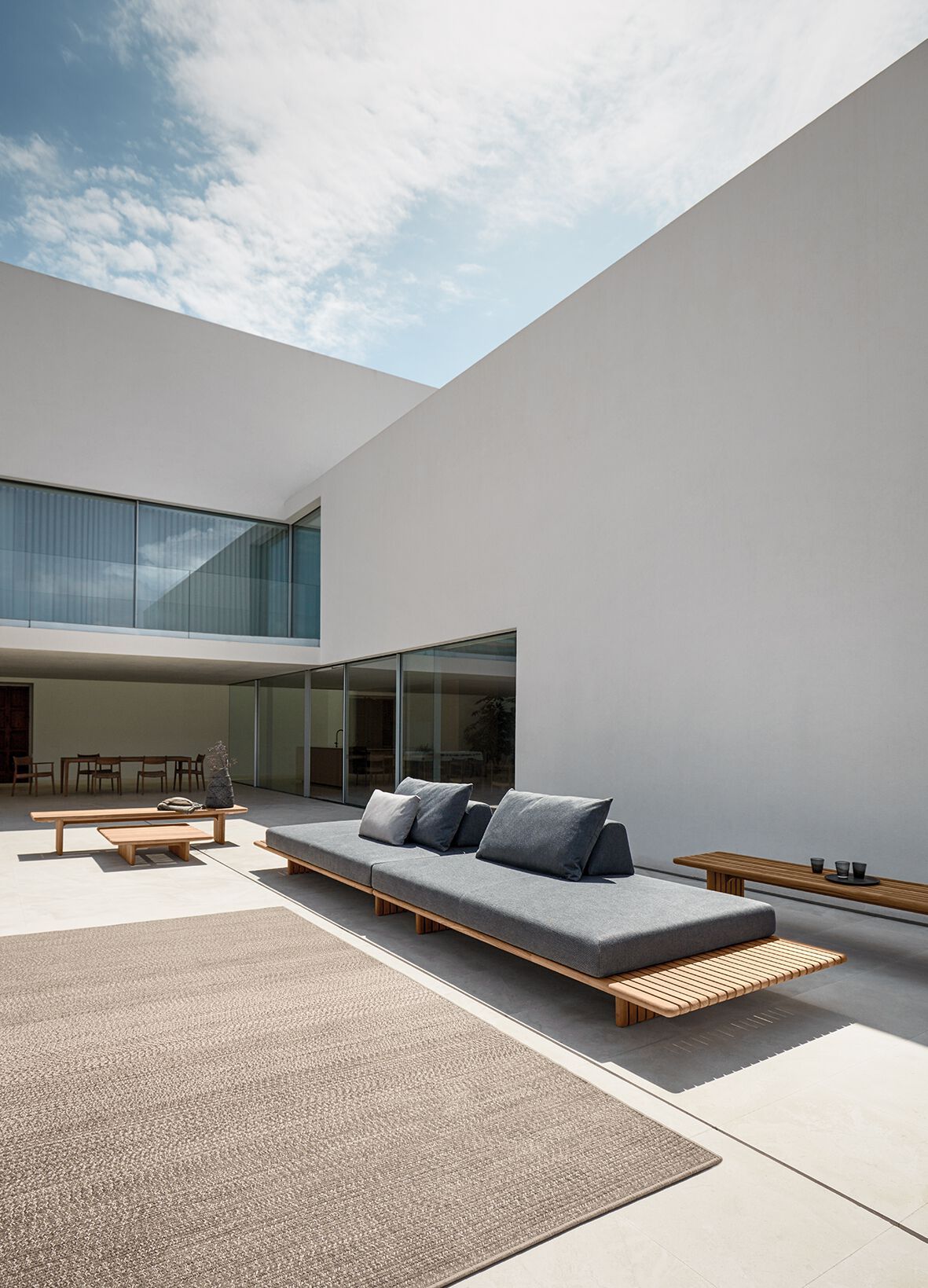 Прямоугольный стол из тикового дерева Gloster Deck ARCH-00116105 - Вид №6