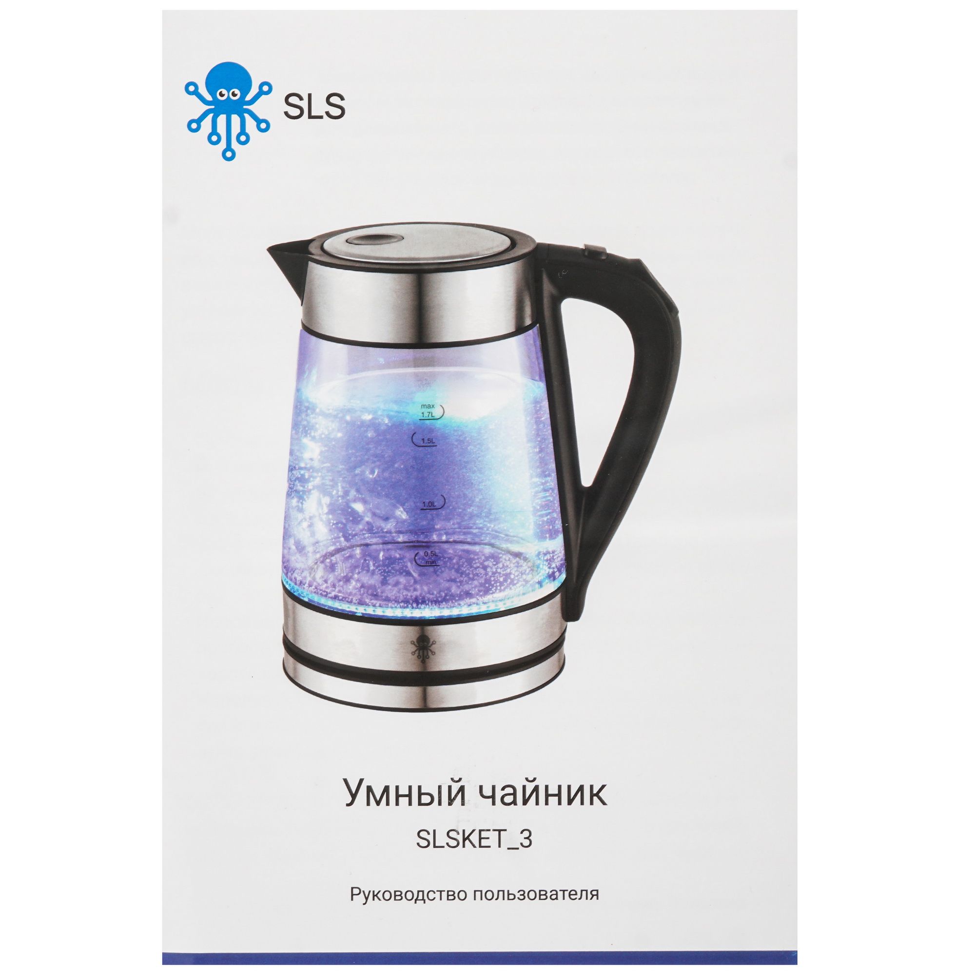 9040695 Электрочайник SLS KET-03 WiFi черный STDN-0065880 - Вид №5