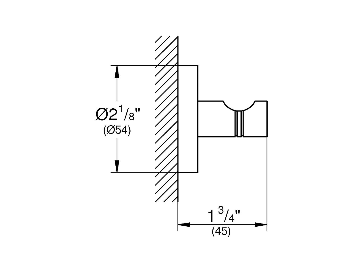 Металлическая вешалка для полотенец Grohe Essentials ARCH-00104081 - Вид №2