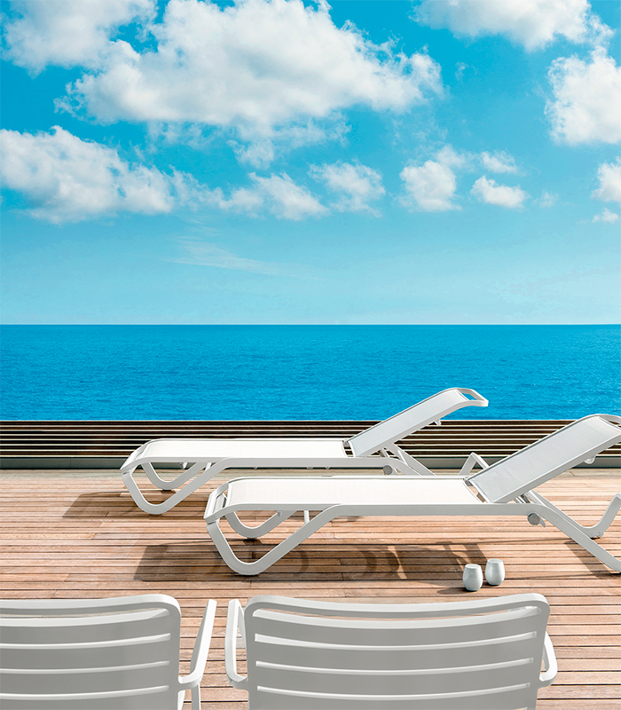 Шезлонг OCEAN ETHIMO OCLED4357 